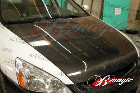 AIT Racing - Honda Accord AIT Racing OEM Style Carbon Fiber Hood - HA98BMCFH2
