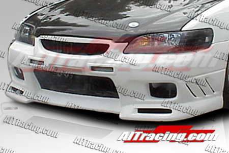 AIT Racing - Honda Accord AIT Racing EVO3 Style Front Bumper - HA98HIEVO3FB2