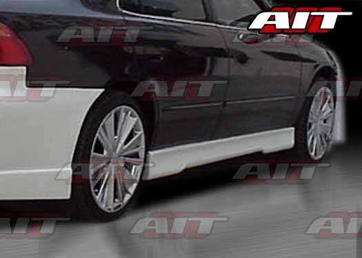 AIT Racing - Honda Accord 4DR AIT EVO4 Style Side Skirts - HA98HIEVO4SS4
