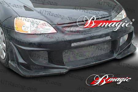AIT Racing - Honda Civic AIT Racing Vascious Style Front Bumper - HC01BMVASFB2