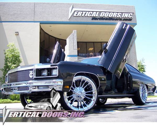 Vertical Doors Inc - Chevrolet Caprice VDI Vertical Lambo Door Hinge Kit - Direct Bolt On - VDCCHEVYCIMP7176