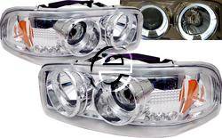 Custom - Chrome Halo Pro LED Headlights