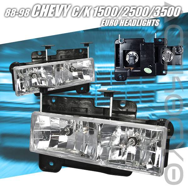 Custom - Euro Chrome Headlights