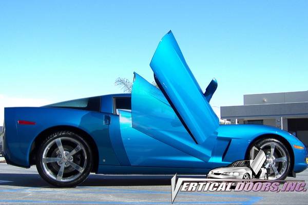 Vertical Doors Inc - Chevrolet Corvette VDI Vertical Lambo Door Hinge Kit - Direct Bolt On - VDCCHEVYCORC60508