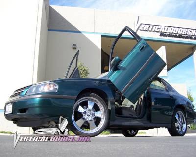 Vertical Doors Inc - Chevrolet Impala VDI Vertical Lambo Door Hinge Kit - Direct Bolt On - VDCCHEVYIMP0005