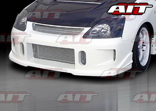 AIT Racing - Honda Civic 4DR AIT Racing BCN1 Style Front Bumper - HC03HIBCN1FB3