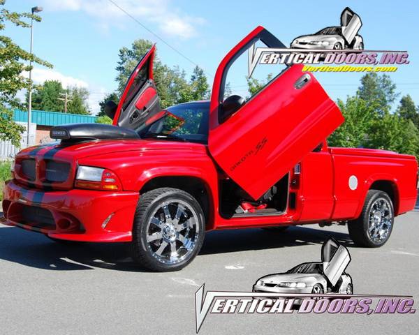 Vertical Doors Inc - Dodge Dakota VDI Vertical Lambo Door Hinge Kit - Direct Bolt On - VDCDDAKOTA9704