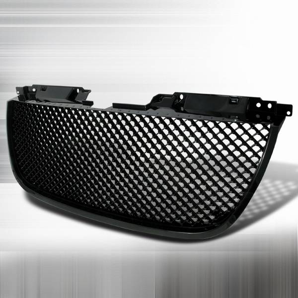 Custom Disco - GMC Denali Custom Disco Black Mesh Front Hood Grille - HG-DEN07JM