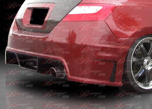 AIT Racing - Honda Civic 2DR AIT Racing Ace Style B-Magic Rear Bumper - HC06BMACERB2