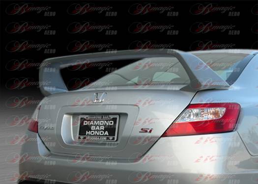 AIT Racing - Honda Civic 2DR AIT Racing JDM-R Style Rear Wing - HC06BMJDMRW2