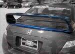 AIT Racing - Honda Civic 2DR AIT Racing JDM-R Rear Wing with Add-On - HC06BMJDMRW2C