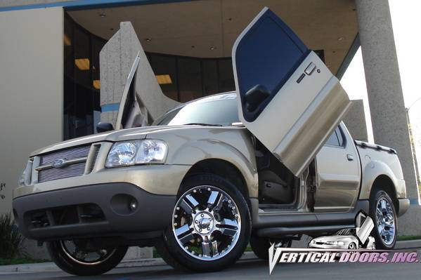 Vertical Doors Inc - Ford Explorer VDI Vertical Lambo Door Hinge Kit - Direct Bolt On - VDCFST0105