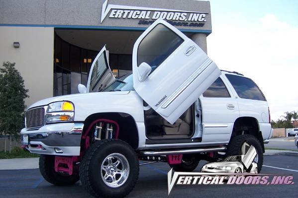 Vertical Doors Inc - GMC Yukon VDI Vertical Lambo Door Hinge Kit - Direct Bolt On - VDCGMCYUK0006