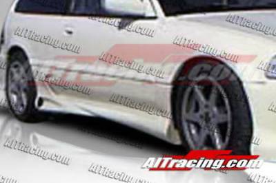 AIT Racing - Honda Civic HB AIT Racing Combat Style Side Skirts - HC88HICBSSS2