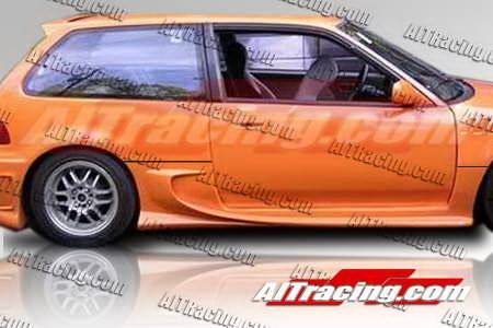 AIT Racing - Honda Civic HB AIT Racing VSS Style Side Skirts - HC88HIVSSSS2