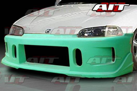 AIT Racing - Honda Civic AIT Racing BCN1 Style Front Bumper - HC92HIBCN1FB2