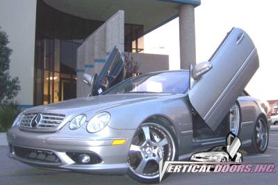 Vertical Doors Inc - Mercedes-Benz CL Class VDI Vertical Lambo Door Hinge Kit - Direct Bolt On - VDCMERCL0006