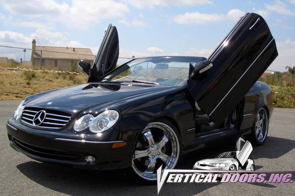 Vertical Doors Inc - Mercedes-Benz CLK VDI Vertical Lambo Door Hinge Kit - Direct Bolt On - VDCMERCLK0309