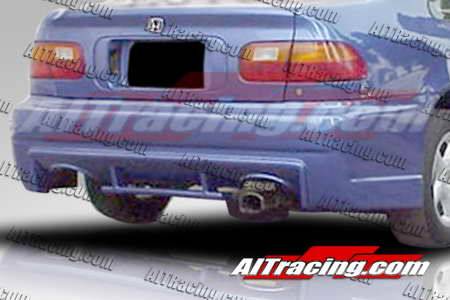 AIT Racing - Honda Civic AIT Racing EVO3 Style Rear Bumper - HC92HIEVO3RB2