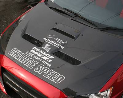 Chargespeed - Mitsubishi Lancer Chargespeed Vented Hood