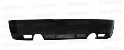 Seibon - Volkswagen Golf GTI Seibon TT Style Carbon Fiber Rear Lip - RL0607VWGTI-TT