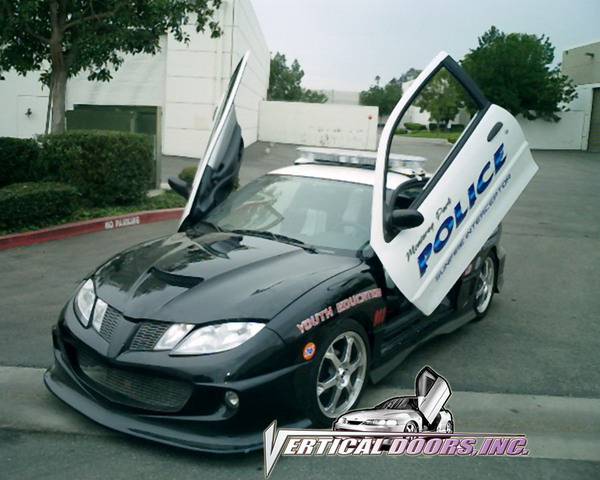 Vertical Doors Inc - Pontiac Sunfire VDI Vertical Lambo Door Hinge Kit - Direct Bolt On - VDCPONSUN9505