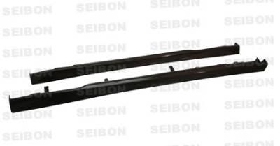 Seibon - Honda Prelude Seibon TJ Style Carbon Fiber Rear Lip - RL9701HDPR-TJ