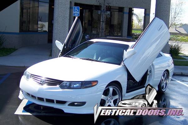 Vertical Doors Inc - Toyota Solara VDI Vertical Lambo Door Hinge Kit - Direct Bolt On - VDCTOYSOL9903