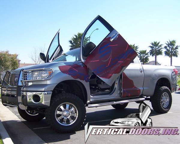 Vertical Doors Inc - Toyota Tundra VDI Vertical Lambo Door Hinge Kit - Direct Bolt On - VDCTOYTUN07