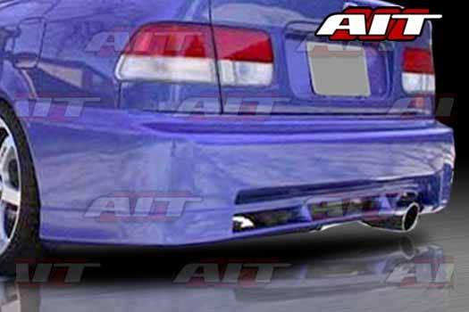 AIT Racing - Honda Civic 2DR & 4DR AIT CWS Style Rear Bumper - HC96HICWSRB2