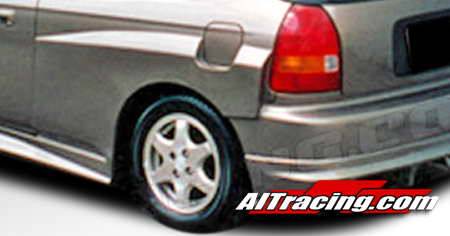 AIT Racing - Honda Civic AIT Racing Feels Style Fender Flare - Rear - HC96HIFLSRF3