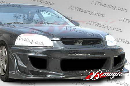 AIT Racing - Honda Civic AIT Racing Vascious Style Front Bumper - HC96HIVASFB