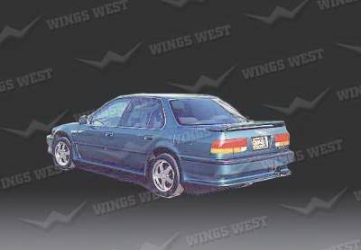 Wings West - Honda Accord Wings West Rear Lower Skirt - Fiberglass - 49202