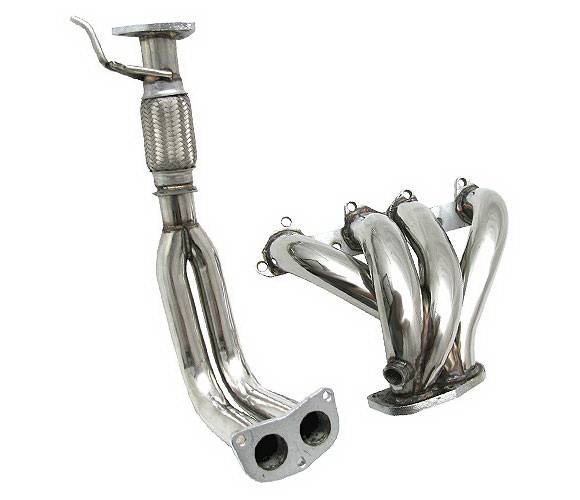 4 Car Option - Honda Accord 4 Car Option Stainless Steel Exhaust Header - HEAD-HA98