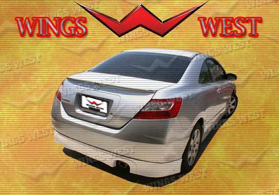 Wings West - Honda Civic Wings West Type R Rear Lip - 490216