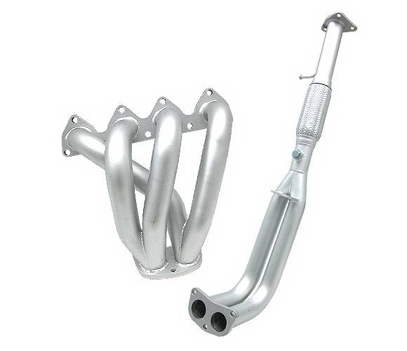 4 Car Option - Honda Prelude 4 Car Option Stainless Steel Exhaust Header - HEAD-HP92