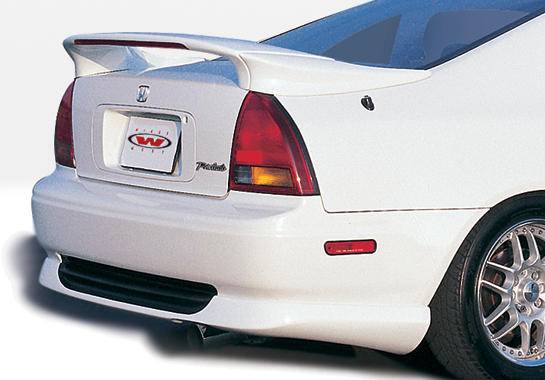 VIS Racing - Honda Prelude VIS Racing Racing Series Rear Lip - Polyurethane - 890099