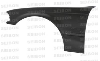 Seibon - BMW 3 Series 2DR Seibon CSL Style Carbon Fiber Rear Spoiler - RS0708BMWE92-C