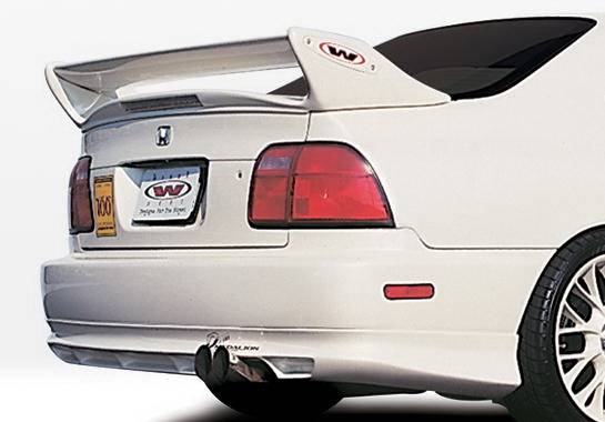 Wings West - Honda Accord Wings West W-Type Rear Lower Skirt - 890151