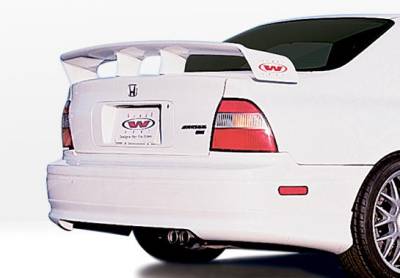 VIS Racing - Honda Accord VIS Racing W-Type Rear Lip - Polyurethane - 890265