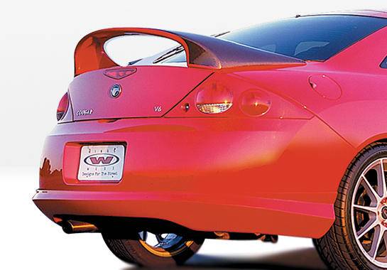 VIS Racing - Mercury Cougar VIS Racing W-Type Rear Lip - Polyurethane - 890298