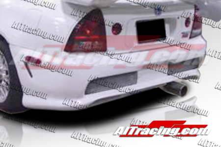 AIT Racing - Honda Prelude AIT Racing Combat Style Rear Bumper - HP92HICBSRB