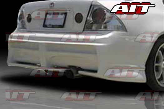 AIT Racing - Honda Prelude AIT Extreme Style Rear Bumper - HP92HIEXSRB