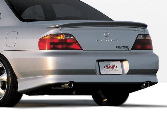VIS Racing - Acura TL VIS Racing W-Type Rear Lip - Polyurethane - 890342