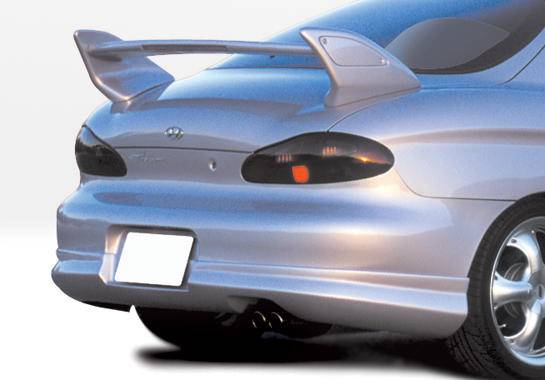 VIS Racing - Hyundai Tiburon VIS Racing W-Type Rear Lip - Polyurethane - 890368