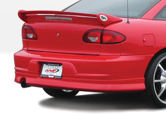 VIS Racing - Chevrolet Cavalier 2DR VIS Racing W-Type Rear Lip - Polyurethane - 890439