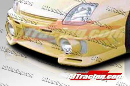 AIT Racing - Honda Prelude AIT Racing EVO3-L Style Front Bumper - HP97HIEVO3FBL