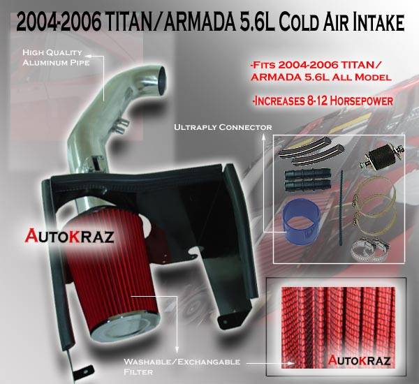 Custom - Nissan Titan and Armada Air Intake
