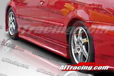 AIT Racing - Honda Prelude AIT Racing EVO3 Style Side Skirts - HP97HIEVO3SS