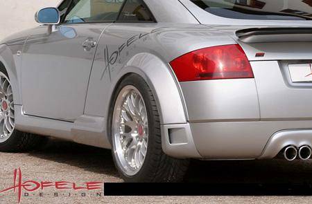 Custom - Rear Fender Flares with Air Intakes